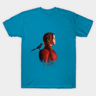 Katniss Everdeen: Mockingjay pt2 (Variant 1) Low Poly T-Shirt